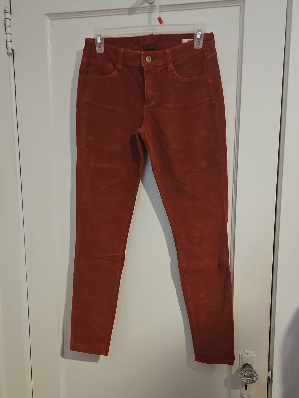 Arizona Jean Co. Jegging. Rust Corduroy Jeggings Size 5